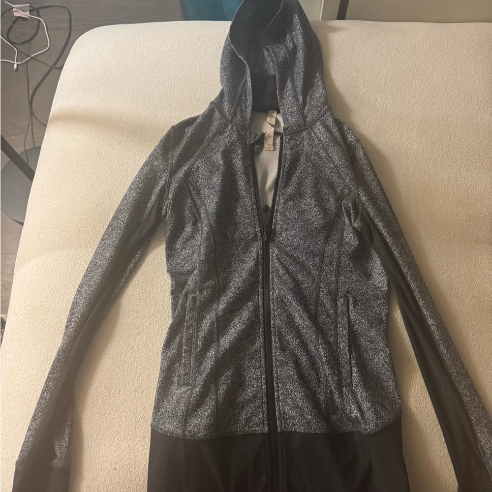 Lululemon Women's Gray Hooded Jacket